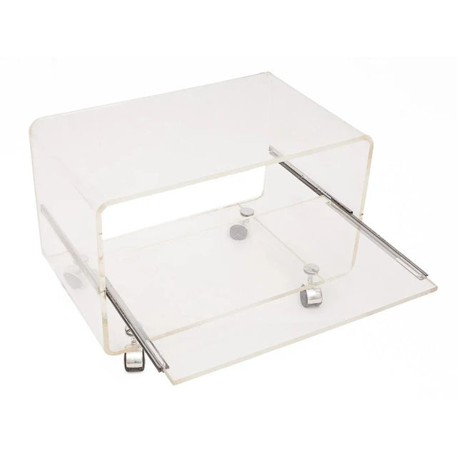 Plastic Plastic Trolley attributed to David Lange, 1970s For Sale - Image 7 of 9