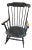 Vintage Mid Century Nichols and Stone Hitchcock Style Boston Rocker Chair For Sale