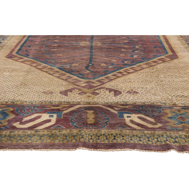 Late 19th Century Persian Khotan Rug, 09'01 X 11'04 For Sale - Image 4 of 10