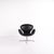 Swan chair designed by Arne Jacobsen and produced by Fritz Hansen in 2002. Upholstered in black Elegance leather, a high-...