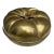 Italian Vintage Brass Tomato Bowl and Lid - Mid Century For Sale