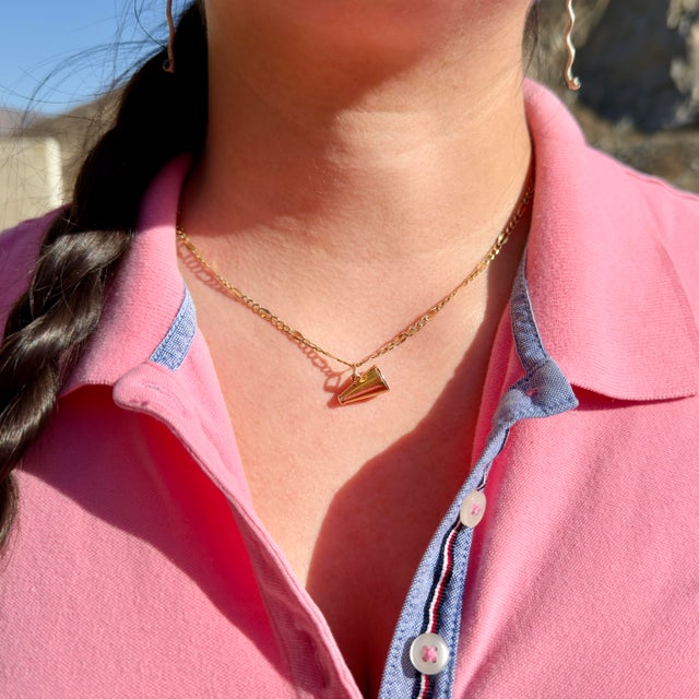 About This Charm: A nostalgic little tribute to school spirit, celebrations, and memories worth cheering for. Crafted by...