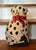 Vintage Wool Dalmatian Needlework Needlepoint Dog Pillow or Doorstop For Sale - Image 9 of 16