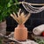 Richland Embossed Peach Vase- Small For Sale - Image 9 of 10