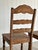 Antique Ladderback Scalloped Accent Dining Chairs, Pair For Sale - Image 14 of 14