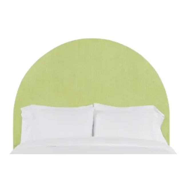Poppy Twin Headboard, Apple Linen For Sale