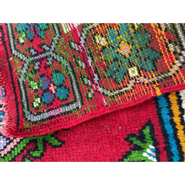 Vintage Tunisian Kairouan Rug For Sale - Image 11 of 12