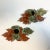 1922 Antique Boho Chic Americana Cast Iron Poinsettia Candle Holders - A Pair, Christmas For Sale - Image 11 of 11