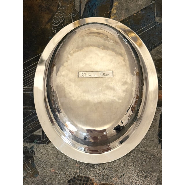 Late 20th Century Christian Dior Silver Vide Poche For Sale - Image 5 of 12