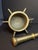 Museum Antique Heavy 18lb Bronze Mortar and Pestle Ribbed Fins Suspension Ring Judaica Sourced J Greenstein For Sale - Image 13 of 18