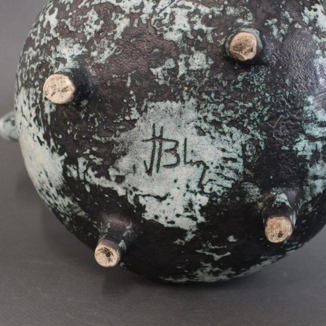 Vintage French Ceramic Pot by Jacques Blin, 1960s For Sale - Image 11 of 17