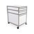 White Rolling Container Office Cabinet from USM Haller For Sale - Image 8 of 8
