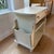 Vintage Painted Cream Nightstand/Side Table With Drawer & Open Storage For Sale - Image 4 of 11