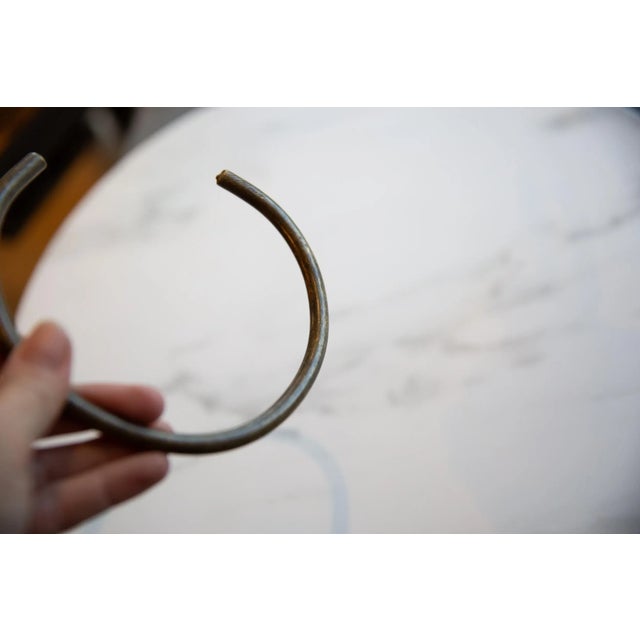 African Vintage African Bronze Artifact For Sale - Image 3 of 7