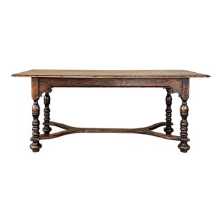 Antique Country French Dining Table For Sale