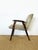 Vintage Lounge Chair in Dark Wood and Floral Patterned Fabric, 1960s For Sale - Image 6 of 14