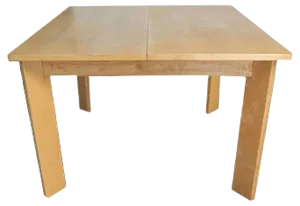 Ash Wood Table, 1970s