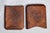 Exotic Ostrich Leather Antique Cigar Case Holder Luxury Art Deco 14k Gold For Sale - Image 9 of 11