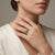 Discover the timeless elegance of our Vintage Bombe Ring, expertly crafted from 18k yellow gold and weighing 5.21g. This...