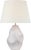 Transitional AERIN by Visual Comfort Signature Rocco 27" Table Lamp in White with Linen Shade For Sale - Image 3 of 3
