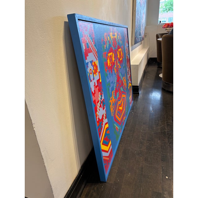 2010s Large Scale Oil Painting by Chicago Imagist Errol Ortiz For Sale - Image 5 of 5