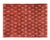 Red 8x10 Hand-Knotted Afghan Wool "Shooting Star" Transitional Rug in Red & Gold For Sale - Image 8 of 8