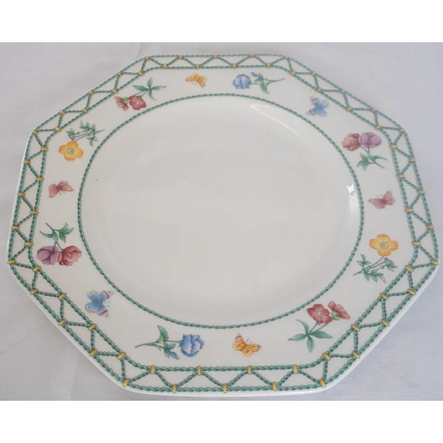 This exquisite 83-piece Villeroy & Boch Casaverde Dinnerware Collection, made in Germany, showcases timeless European...