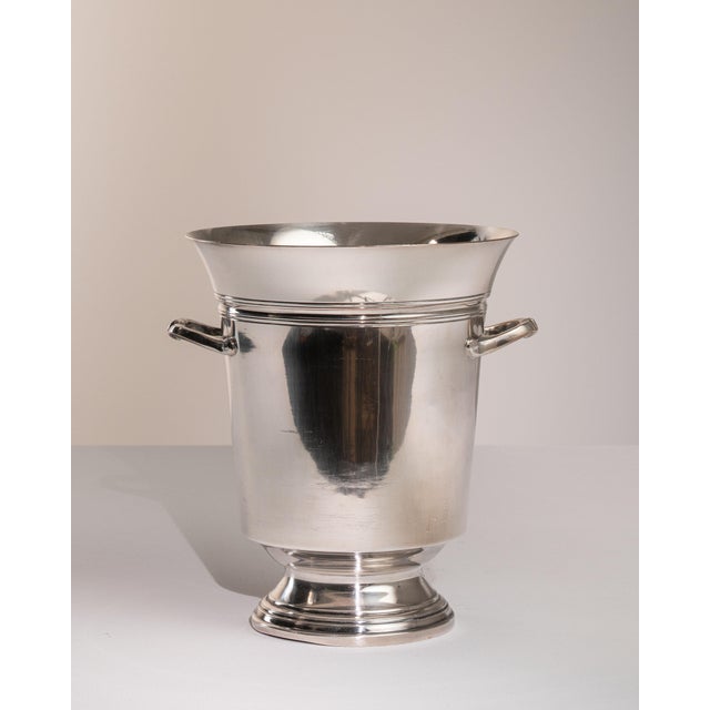 Mid 20th Century France Silver Ice Bucket For Sale - Image 13 of 13