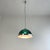 Mid-Century Modern Chandelier in Green Acrylic Glass Pendant Lamp, 1960s For Sale - Image 3 of 14