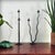 Postmodern Brutalist Wrought Iron Candlesticks by Hysteria Design, France, 1980s, Set of 2 For Sale - Image 6 of 18