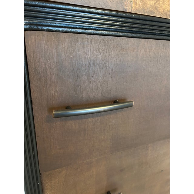 1930s 1930s Atributed to Webb Furniture Co Art Deco Waterfall Edged Chest of Drawers For Sale - Image 5 of 7
