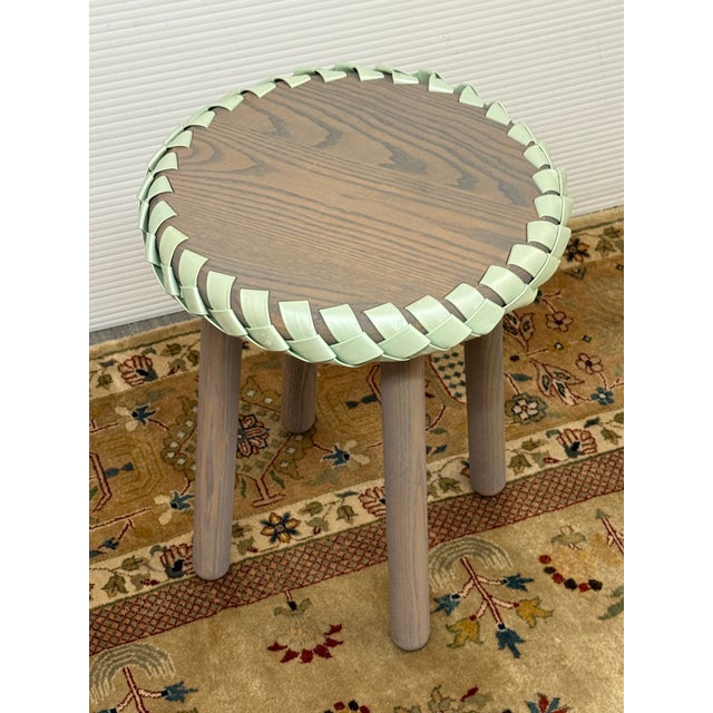 Design Plus Gallery presents a Braided Stool by Debra Folz for Cool Hunting. The stool blends textures with reassuring...
