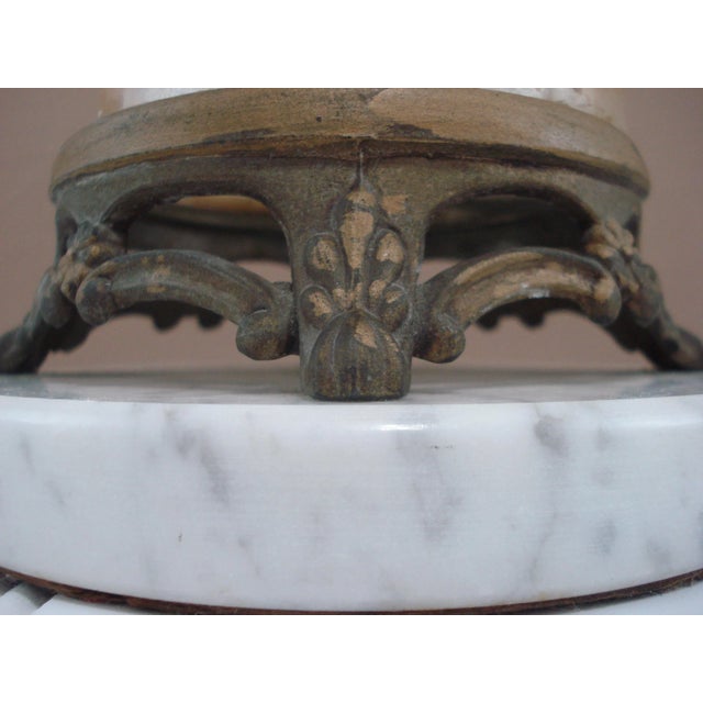 1960s 1960s Hollywood Regency Hand Painted Carl Falkenstein Table Lamp For Sale - Image 5 of 10