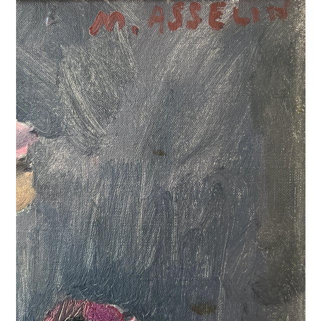 Maurice Asselin, Capucines, Oil on Canvas, Framed For Sale - Image 3 of 12