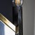 Vintage Chrome and Gold-Plated Wall Lamp by Gaetano Sciolari, 1970s For Sale - Image 7 of 15