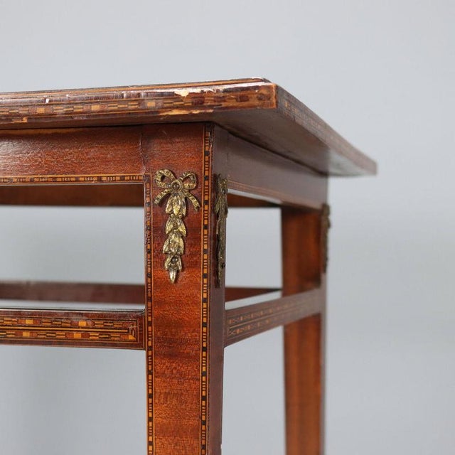 Coffee Table in Mahogany For Sale - Image 6 of 11