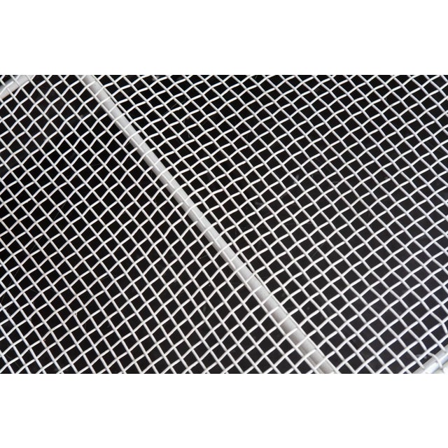 Metal Attributed MCM Russell Woodard Iron Chaise Lounge For Sale - Image 7 of 8