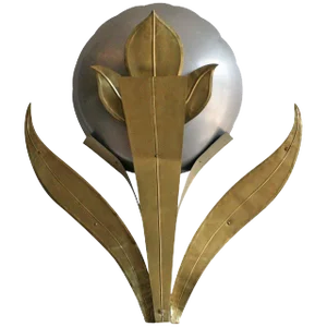 Art Deco Grand Hollywood Theater Floral Sconces
