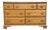 Bassett Furniture Solid Hard Rock Maple Colonial Early American 56" Double Dresser 229-01-237 For Sale