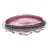 Vintage 1960's Murano Seguso Purple Pulegoso Oval Bowl With Bubbles and Clear Appendages For Sale