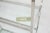 Silver Mid-Century Modern Five Shelves Chrome and Glass Shelving Unit Étagère For Sale - Image 8 of 9