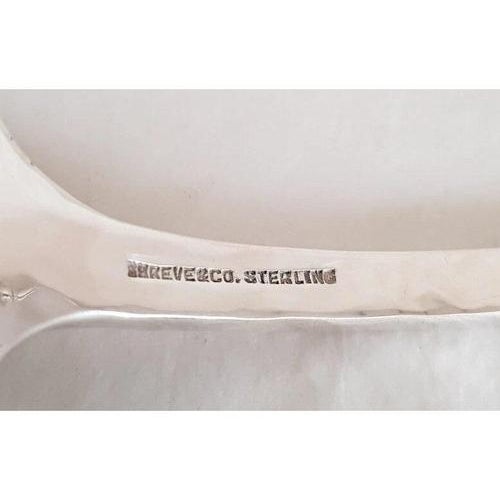 American Sterling Silver Berry and Fruit Serving Spoon from Shreve & Co. For Sale - Image 10 of 18