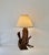 Mid 20th Century Monumental Driftwood Table Lamp Coastal Rustic For Sale - Image 13 of 16