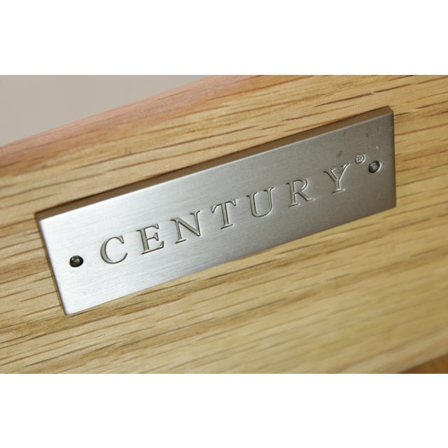 Pair of Century 3 Drawer Whitewashed Dressers Chests For Sale - Image 15 of 15