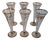 Vienna Secession Style Glassware with White Enamel Painting by Gruppe Kunsthandwerk Gallauner, Austria, Set of 6 For Sale