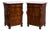 Italian Charles X Mahogany Dressers, Set of 2 For Sale