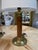 1970s Mid-Century Modern Brass and Brown Lacquer Table Lamps - a Pair For Sale - Image 4 of 8