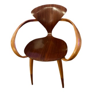 Mid 20th Century Plycraft "Pretzel" Bentwood Dining Chairs With Arms For Sale