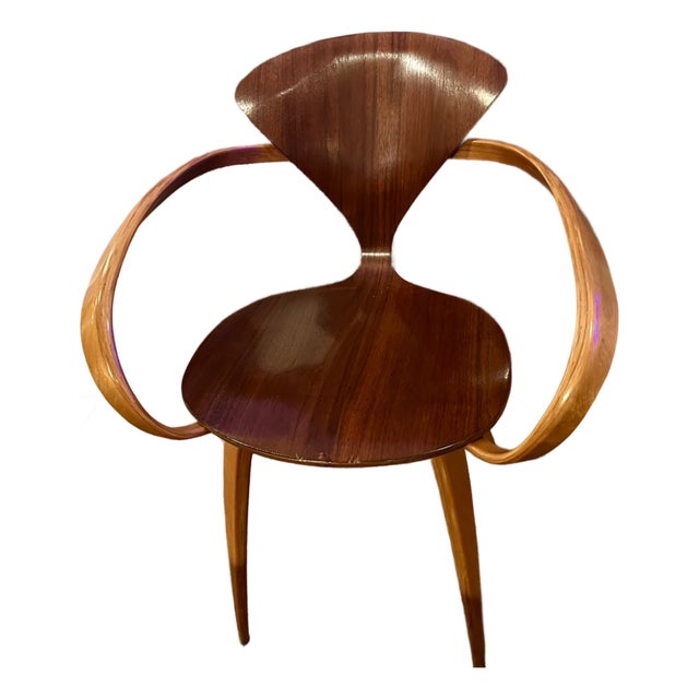 Mid 20th Century Plycraft "Pretzel" Bentwood Dining Chairs With Arms For Sale