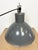Industrial Grey Aluminium Pendant Lamp from Polam Wilkasy, 1960s For Sale - Image 15 of 18